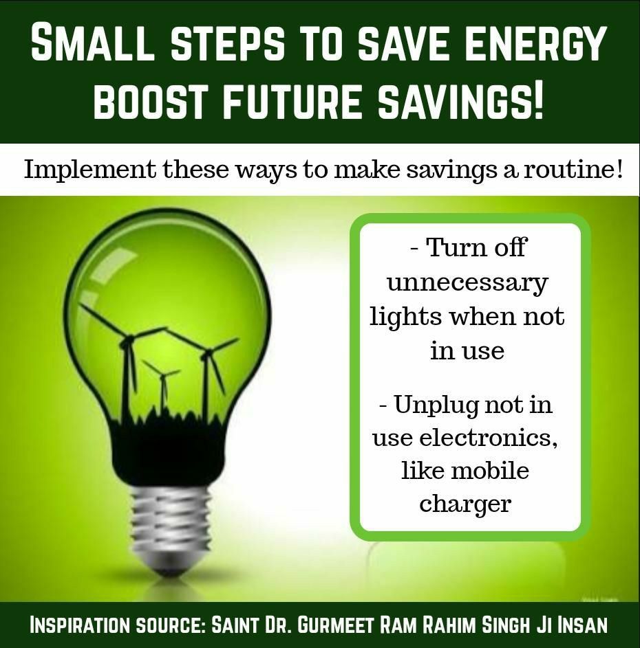 Save Energy