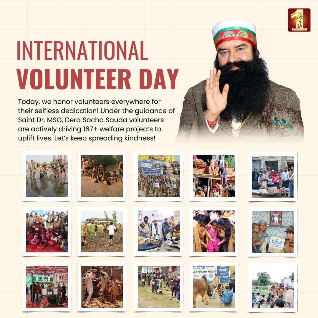 Dera Sacha Sauda Volunteers