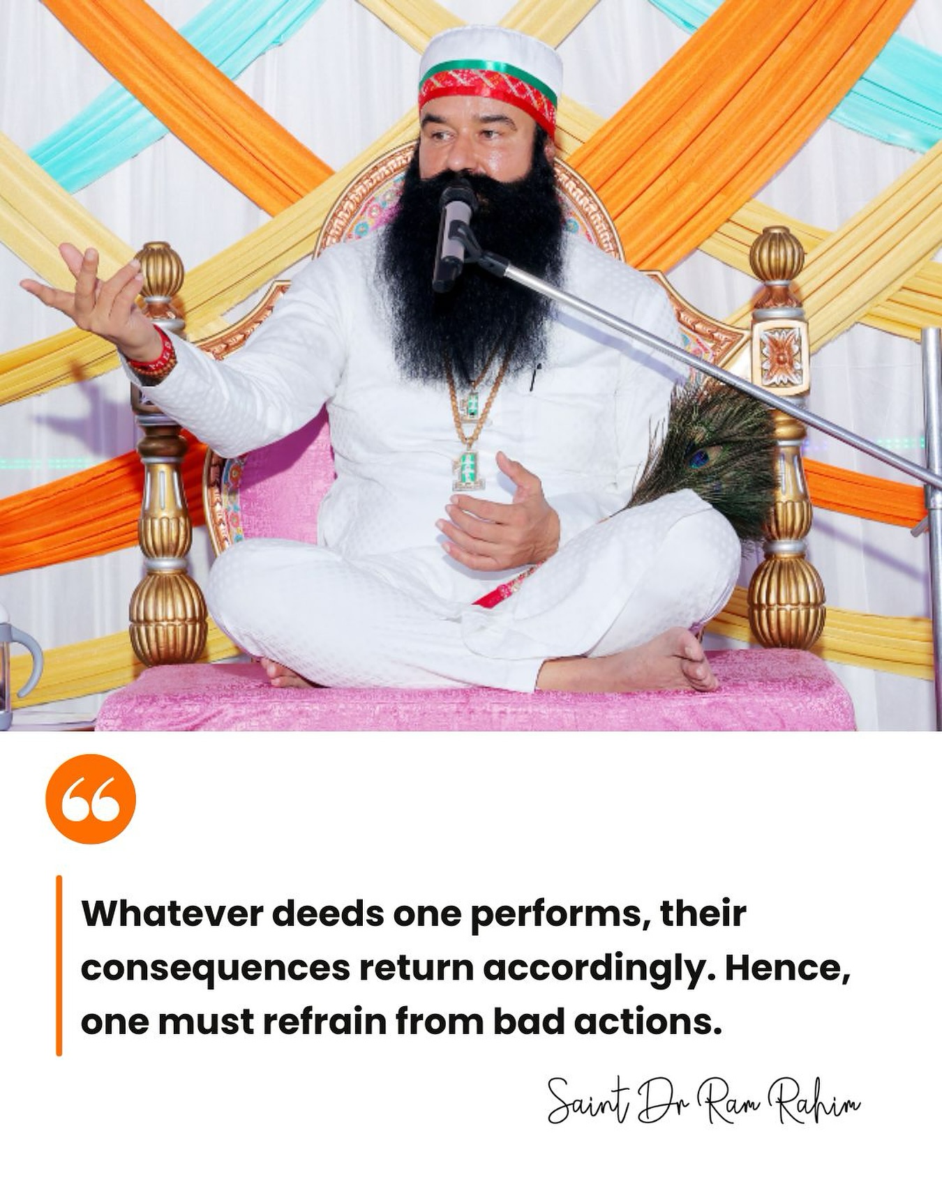 Baba Ram Rahim Counseling Support