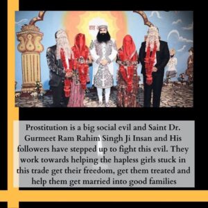 Save Society: Baba Ram Rahim Closes Brothels Legally