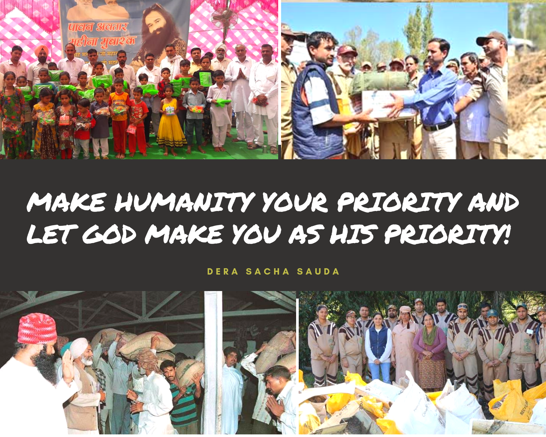 Baba Ram Rahim Welfare